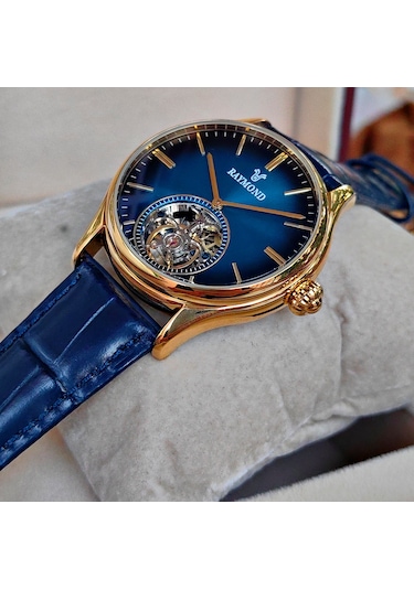 Raymond Star Otomatik Erkek Kol Saati Gold