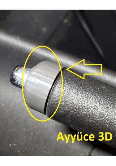 Ayyüce 3d, Mini Cooper R56 R53 El Freni Kenar Bileziği, Siyah