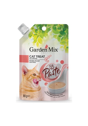 Garden Mix Tavuk ve Karidesli Ezmeli Kedi Ödülü 80 G