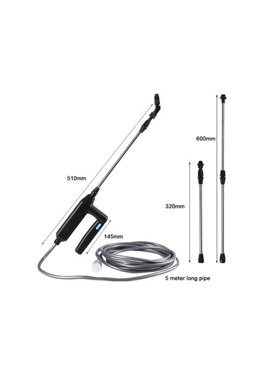 Hallow-7.4v Yüksek Güçlü Şarj Püskürtme Makinesi,sulama Kabı,çok Renkli