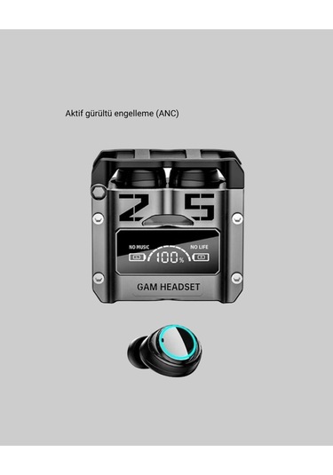 Gürültü Engelleyici Kablosuz Bluetooth Kulaklık Oyun Ve Müzik İçin Profesyonel Ses -