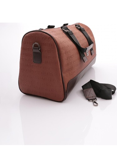 Dgn Arm209 Kadin Üstü Oval Seyahat Çantasi ARM209-2491-R4341 Taba