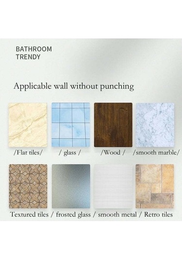 Fortunelane Siyah Alüminyum Dolap, Delme Yok Kurulum, Banyo-mutfak Depolama, Anti-paslanmaz Siyah