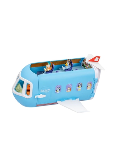 Moose Toys Bluey 3'ü 1 Arada Dönüşen Uçak Oyun Seti 17670