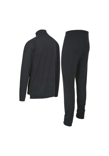 Trespass Trespass Unite360 - Adults Base Layer Set Unisex Siyah Içlik Set Blx Siyah