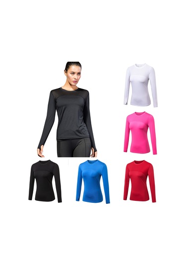 Geeroyoo "kadın Spor Tişörtü - Hızlı Kuruyan, Rahat Ve Şık Yoga Antrenman Üstü" Beyaz