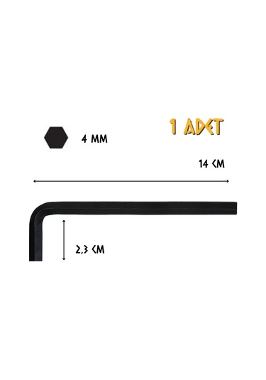 Cer-pa Norm Tekli Alyan Uzun - 4.0 Mm. - 1 Adet