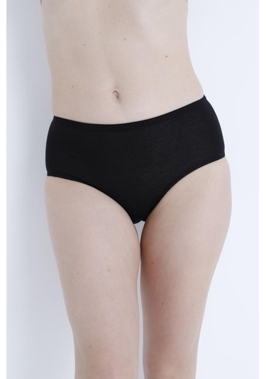 Bellızzı Bayan Geniş Kenar Bikini Külot 202 Siyah