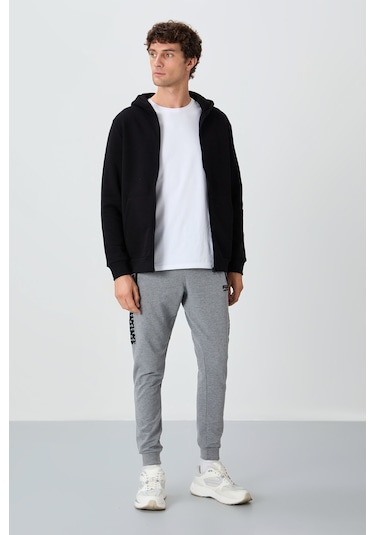 Tommy Life Hector Siyah Şardonlu Erkek Sweatshirt - 88139 Siyah