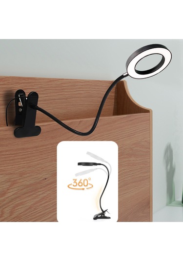 Çok Fonksiyonlu Akrobat Masa Lambası Şiddeti Ayarlanabilir 3 Farklı Işık Rengi Siyah G