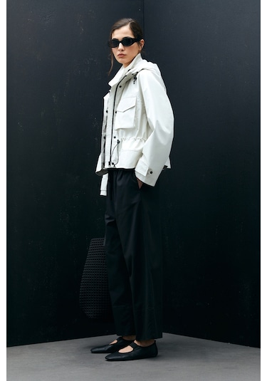 Lufian Level Kadın Dış Giyim Ekru Ekru 121120007100520 Ekru