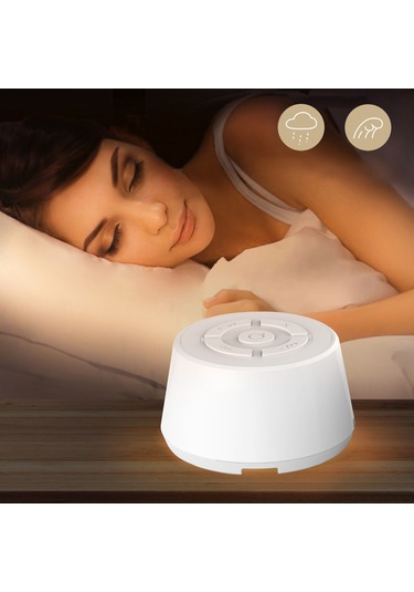 Lemestar Bebek Uyku İçin Siyah Beyaz Gürültü Cihazı - 9 Doğa Sesli / 3 Zamanlayıcı Seçeneği / Islak Sarı Nefes Lambası Diğer