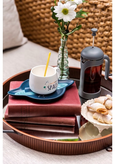 Space Jam Beyaza Kupa Bardağı & Fincan (4)