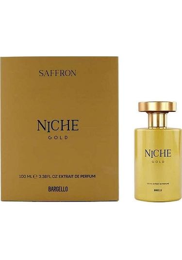 Bargello Niche Gold Saffran Unisex Extrait De Perfume 100 Ml - Mnms100saff Baharat