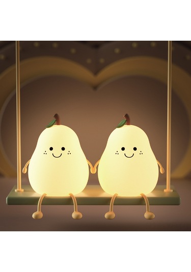 Yifomall Çocuklar İçin Silikon Uyku Lambası - 7 Renkli Mod Ve Zamanlayıcı Kapatma Özelliği, Sevimli Hediye Seçeneği Diğer