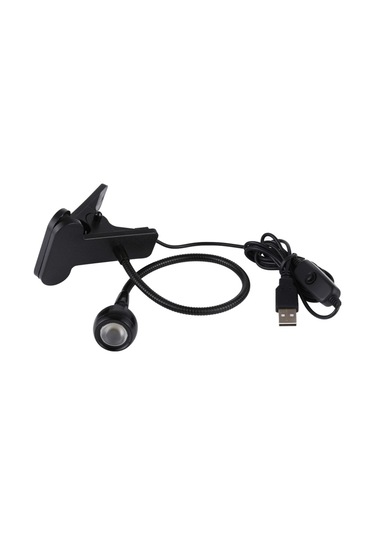 3w 360 Derece Döndürme Usb Metal Esnek Boyun Led Işık