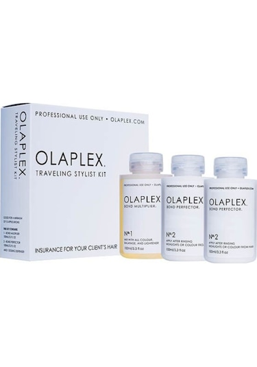 Olaplex Traveling Stylist No.1 Bond Multiplier 100 ML + No.2 Bon Prefector 2 x 100 ML Saç Bakım Maskesi