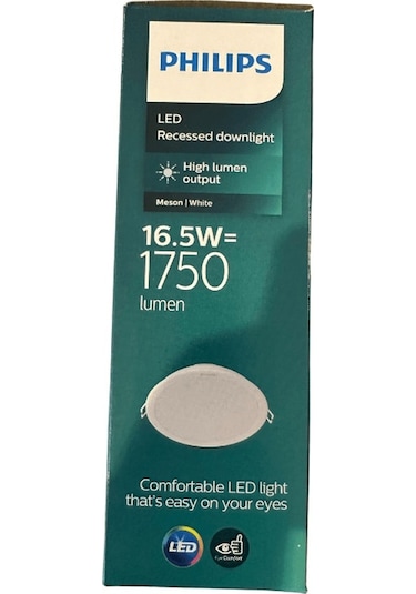 Philips Meson Sıva Altı Led Panel 16,5w 4000k Günışığı Gün Işığı