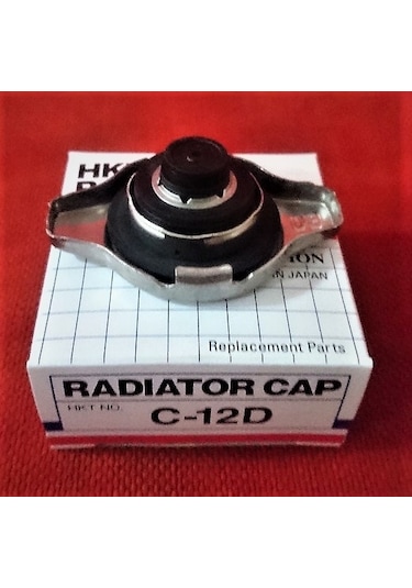 Radyatör Kapağı 0.9 Kg/Cm2 İnce Tip C-12D - Corolla Uyumlu/ Civic/ B2500