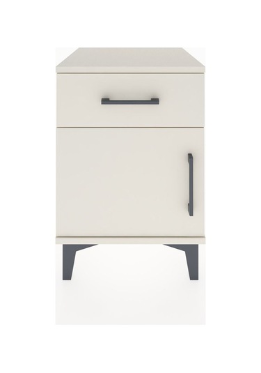 Hyperion Komodin Tek Çekmeceli Tek Kapaklı 44x44x64 Aytaşı-ay... Aytaşı