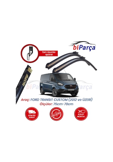 Ford Transit Custom Maxtel Muz Silecek Takımı 2012 ve Üzeri