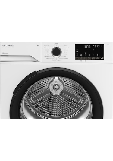 Grundig GDH 85 8 KG Isı Pompalı Kurutma Makinesi