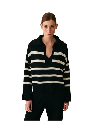 Kazak Uniseks Siyah Kazak - W22w08d133kz Siyah