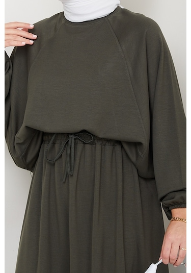 Evsan Tunik Etek Oysho İkili Takım 1650 - Haki Haki