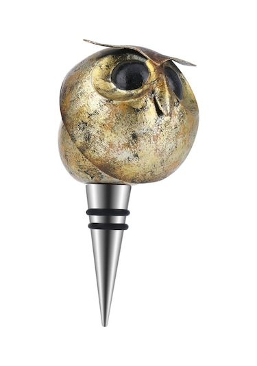 Jms Tooarts Baykuş Tıpa Şarap Şişesi Tıpa Demir Malzeme Hava Geçirmez Mühür Dekoratif Şampanya