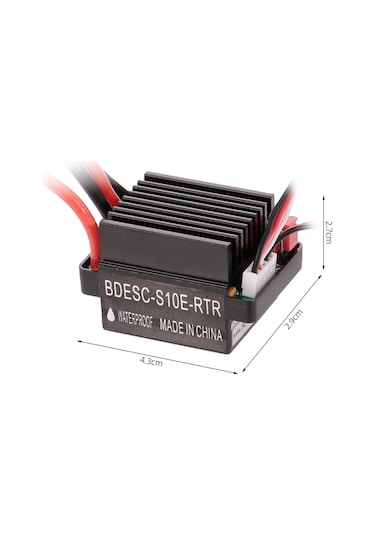 Reedark 320a İleri 160a Geri Sürekli Akım Kapasiteli Kompakt Esc, Rc Araç Ve Tekneler İçin