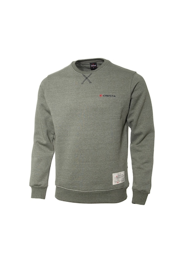Cresta Outdoor Spor Bisiklet Yaka Erkek Sweatshirt