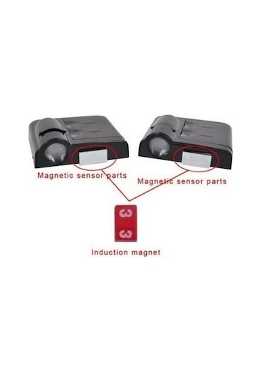 OtoÇizgi Ford Kapı Altı Logo Pilli 2 Adet N11.4702 OtoÇizgi