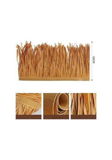 Trendooze Yapay Hasır Çatı Rulosu, Çitler İçin Dıy Bahçe Projesi