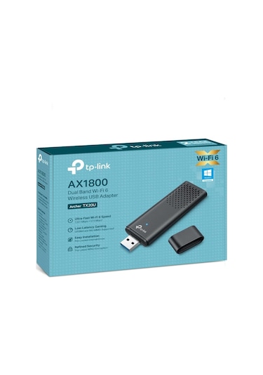 Tp-link Archer Tx20u Ax1800 Dual Band Wi-fi 6 Usb Adaptör