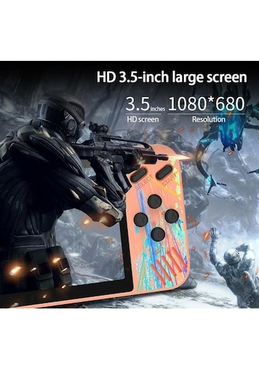 Trendooze Oyunlu Macaron Konsolu G3 El 800 3.5 Hb