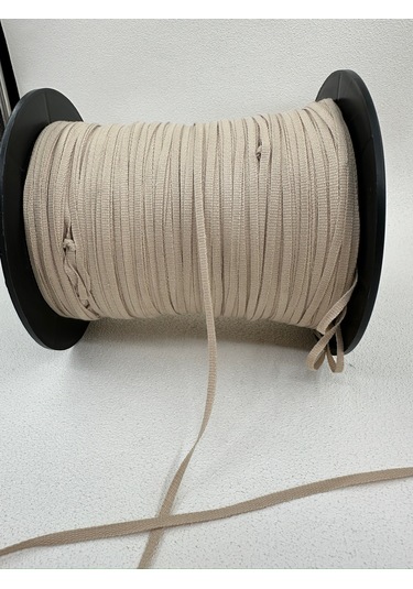 4 Mm Askılık Grogren Şerit 5 Metre - Bej