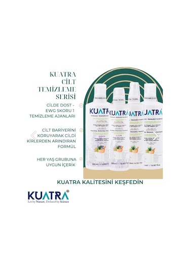 Kuatra Nemlendirici Besleyici Kokusuz Temizlik Jeli 200 ML