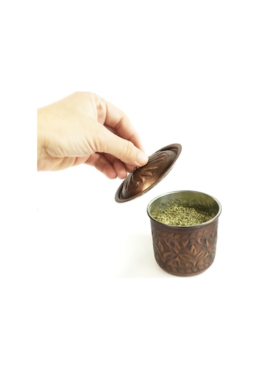 Shark Anatolia Safran Antik Bakır Baharatlık No:1 Bakır