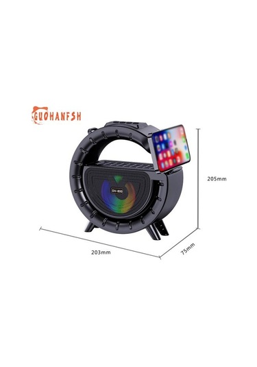 Jms DV-800 Solar Şarjlı El Feneri - Fm Radyo - Bluetooth 5.3 Hoparlör