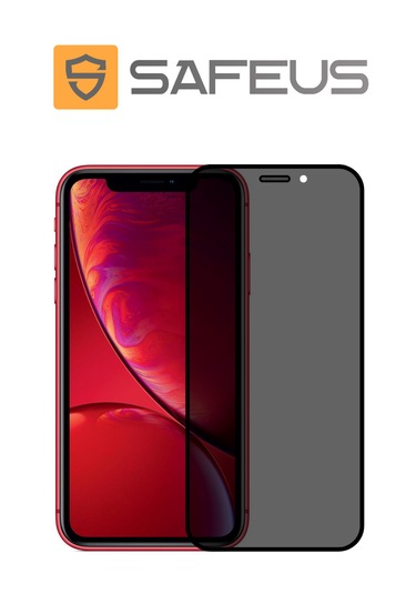 Safeus Tam Kaplayan Hayalet Parmak İzi Bırakmayan Safir Ekran Koruyucu Cam , İphone Xr İle Uyumlu