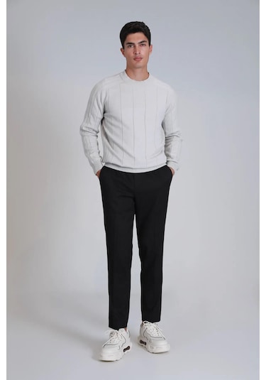 Lufian Glen Spor Erkek Chino Pantolon Slim Fit Siyah 001 Lufian Glen Spor Erkek Chino Pantolon Slim Fit Siyah 001