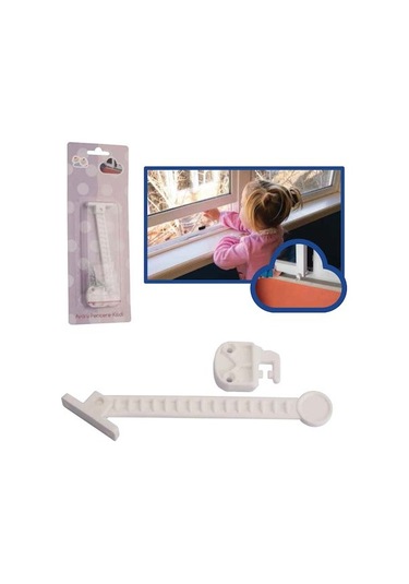 Pencere Havalandırma Kolu 5 Adet Pencere Kademeli Emniyet Kilidi Çok Renkli