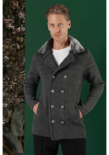 02 Slim Fit Antrasit Spor Kaban Antrasit