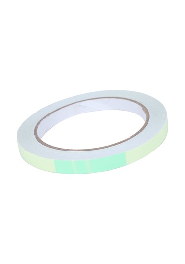 Dianziye 10mm X 10m Yeşil Yeniden Kullanıma Uygun Işık Emici Bant - Su Geçirmez, Yangın Engelleme Özelliğiyle Çevre Dost, 5-6 Saat Işık Verir