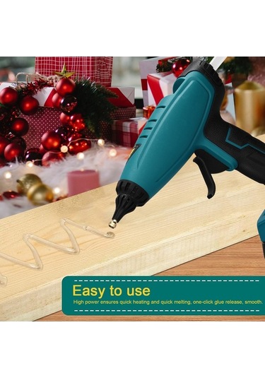 Dancemonkey Elektrikli Sıcak Tutkal Makinesi, Kablosuz Lityum Tabancası