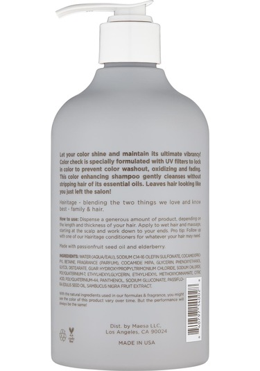 Hairitage Renk Kontrolü ve Bakımı Şampuan 384ML