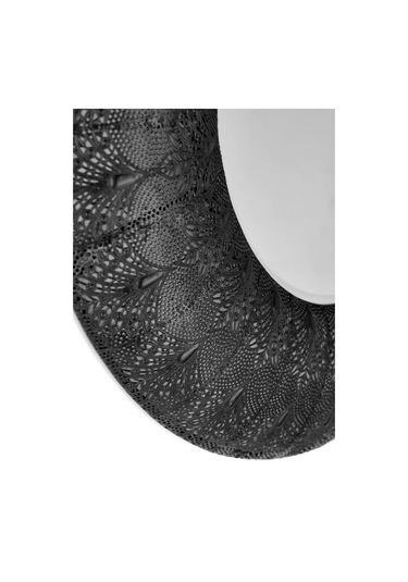 Larjam Motifli Duvar Aynası Siyah Ç 70cm Siyah