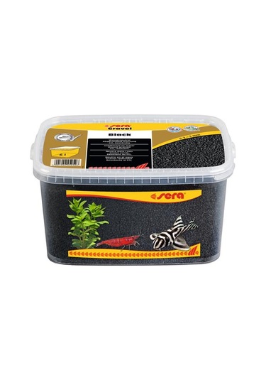 Sera Akvaryum Kumu Siyah 2-3Mm 6 Lt
