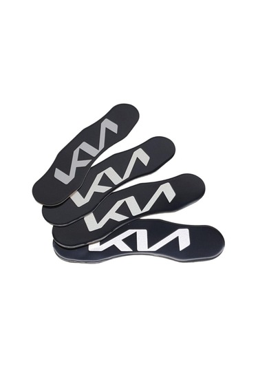 Kia Kaliper Üstü Alüminyum Sticker Etiket 4 Adet