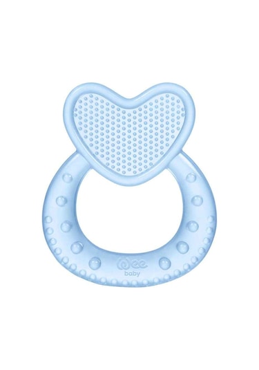 Wee Baby 912 Kalpli Silikon Diş Kaşıyıcı Mavi